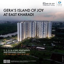 Gera's Island of Joy at East Kharadi^ is the newest addition to Gera's ChildCentric Homes at kharadi